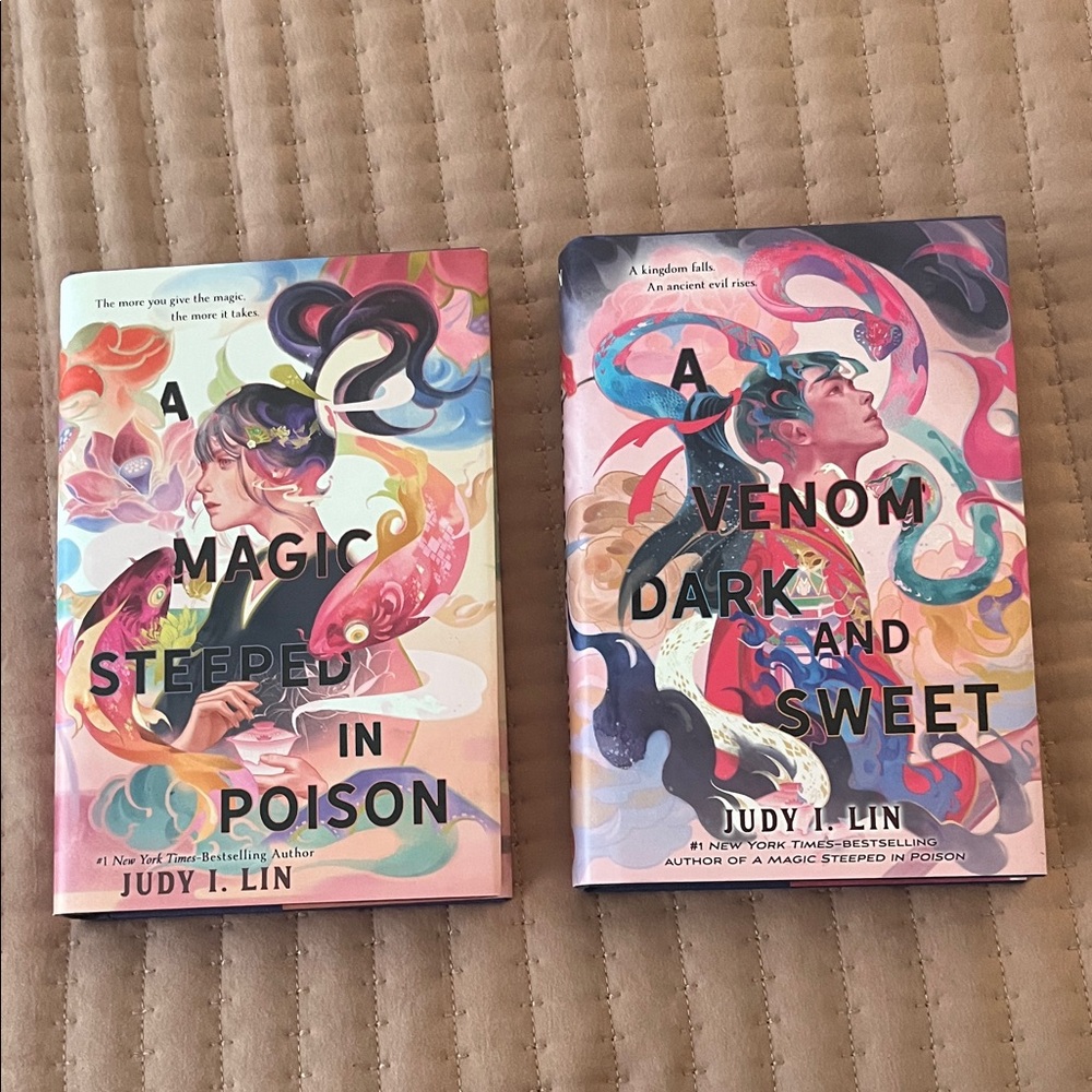 Books A Magic Steeped in Poison & A Venom Dark and Sweet